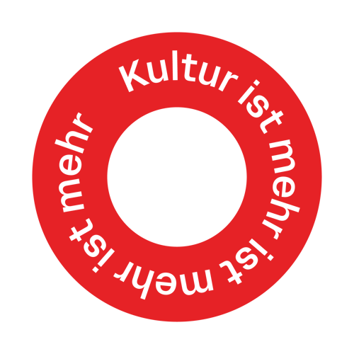 Signet der Kampagne "Kultur ist mehr"